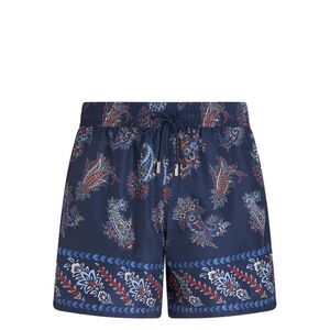 Etro Men's Paisley-Print Swim Shorts